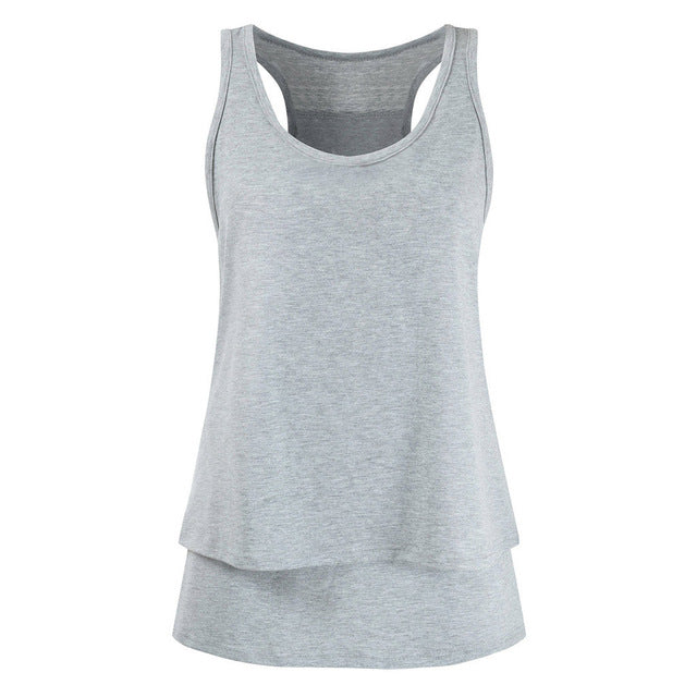 Mutini™ Maternity Flow Tank — Effortless Comfort That Adapts to You