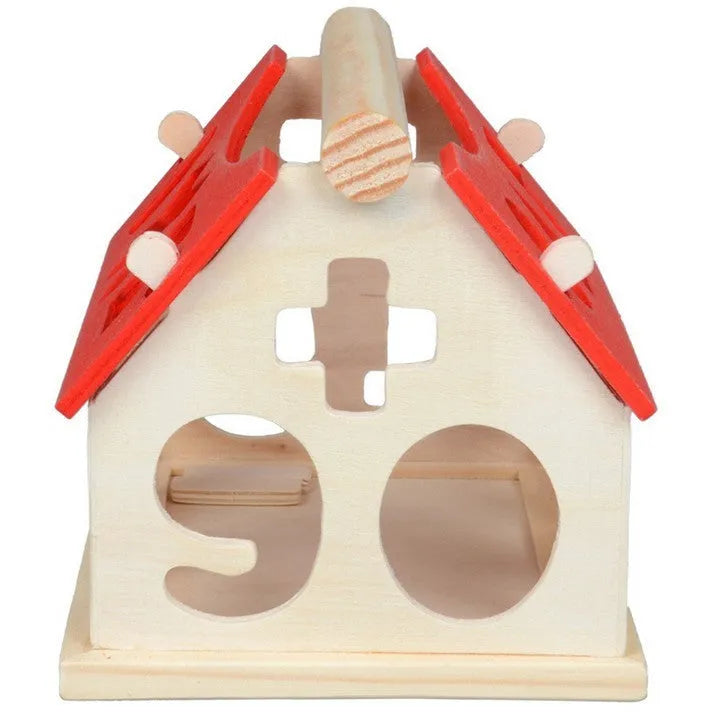 Children's building block toys, educational digital house toys