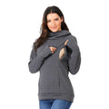 Mutini™ Maternity Flow Hoodie — Comfort That Grows With You