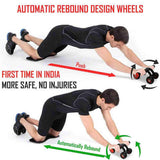 Mutini Fitness™ Four-Wheel Ab Roller