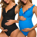 MUTINI™ LuxeBump: One-Piece Swimsuit "Parisian Chic"