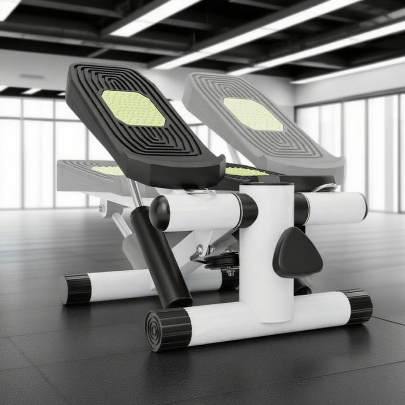 Mutini™ Compact Mini Stepper with Support Bars for Cardio & Strength Training