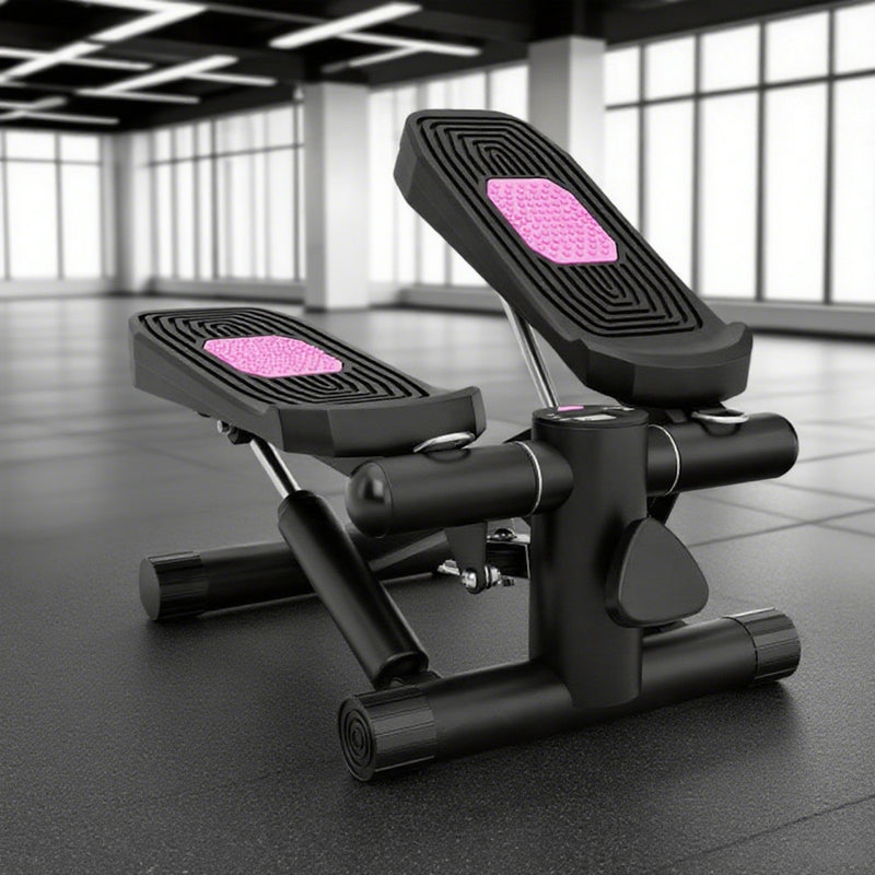 Mutini™ Compact Mini Stepper with Support Bars for Cardio & Strength Training