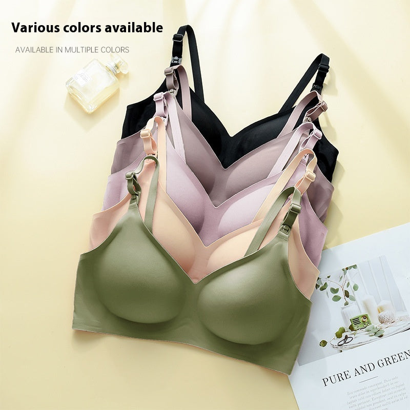 MUTINI™ Premium Seamless Nursing Bra – Ultra-Soft Support for Pregnancy & Postpartum
