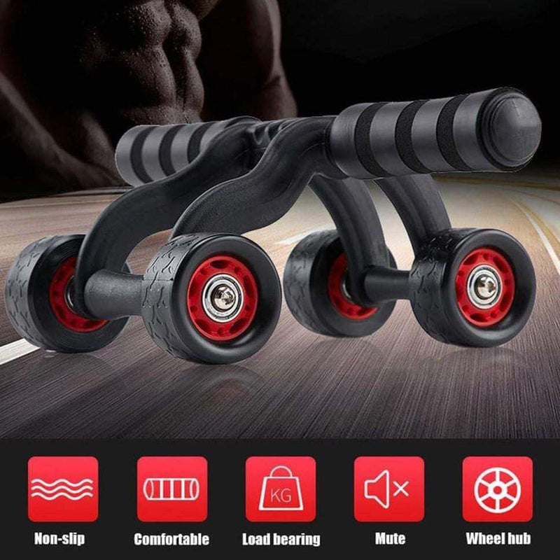 Mutini Fitness™ Four-Wheel Ab Roller