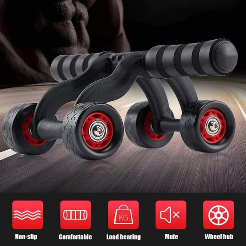 Mutini Fitness™ Four-Wheel Ab Roller